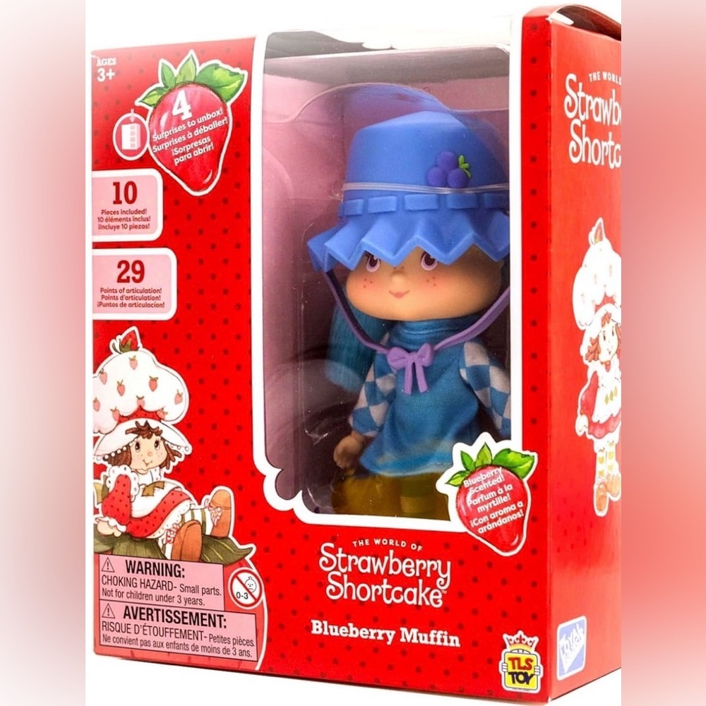 Strawberry Shortcake Scented Blueberry Muffin Fashion Doll NEW